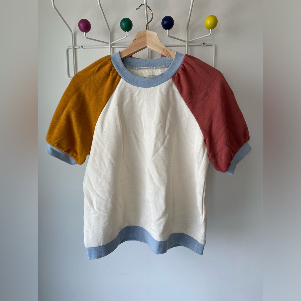 Madewell Colorblocked Sweatshirt TShirt